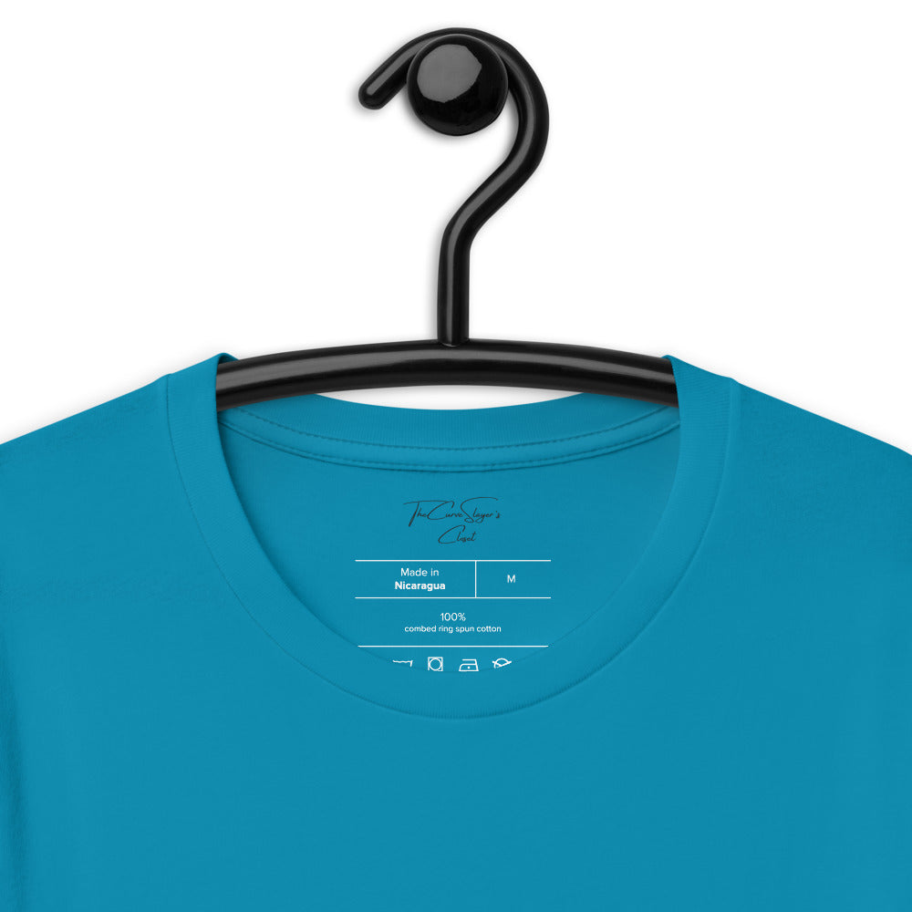 TCS Logo Short-Sleeve Unisex T-Shirt (Black Print)