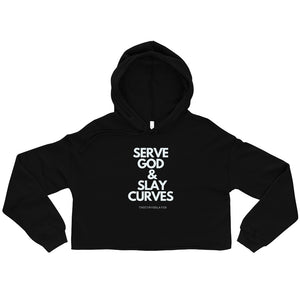 Serve & Slay Cropped Hoodie
